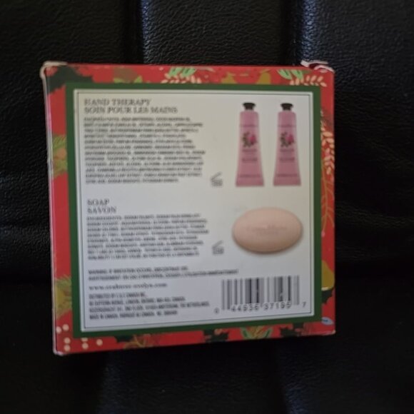 Crabtree & Evelyn Rosewater Moisture Essentials Trio Hand Therapy & Soap Set - Picture 2 of 2